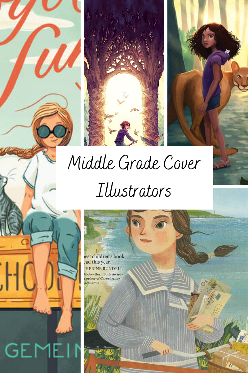Some Great Middle Grade Cover Illustrators